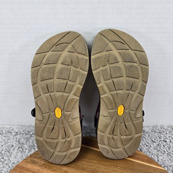 Chaco Z/2 Classic Purple Strappy Adjustable Strap Casual Outdoor Sandal Womens 7 - Picture 7 of 10